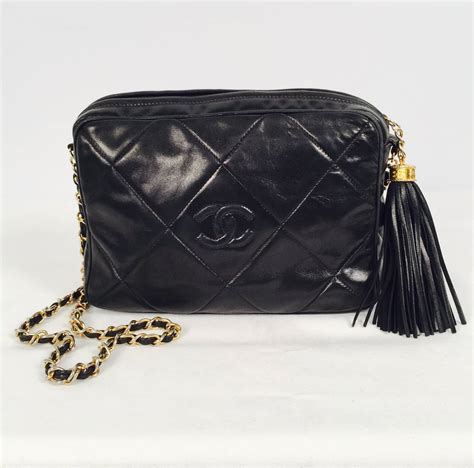 chanel case bag|chanel camera bag with tassel.